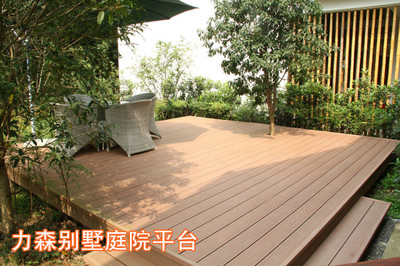 塑木直銷廣西南寧 DIY拼接戶外地板，PE木塑環(huán)保材料引領庭院新風尚
